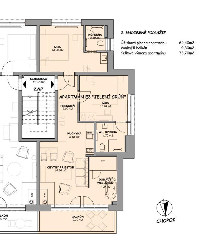 Apartman Jeleni Grun Jasna Demanovska Dolina Ngoại thất bức ảnh